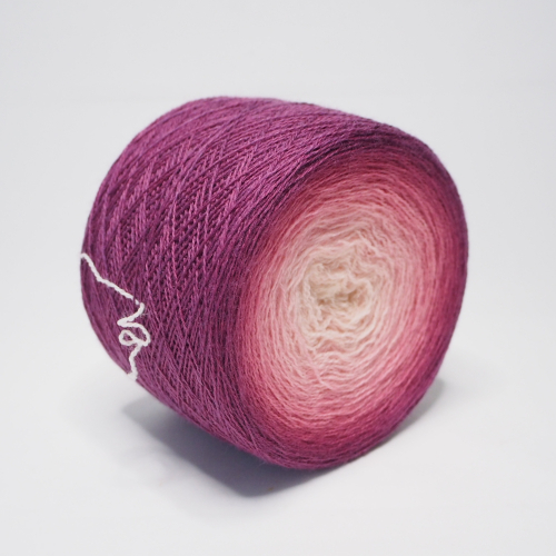 Red Velvet* Farbverlauf Merino - Lace