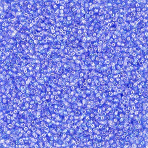 250 g Toho Rocailles Transparent Rainbow Light Sapphire TR-06-168