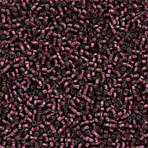 60 g Toho Rocailles Silver Lined Amethyst TR-06-26C