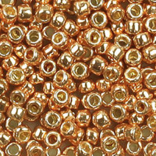 Toho Rocailles Galvanized Rose Gold TR-06-551
