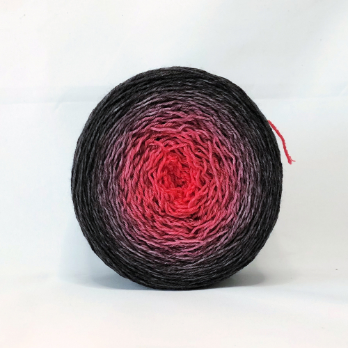 Valentine* Gradient yarn 75/25 Merino/Silk - Fingering