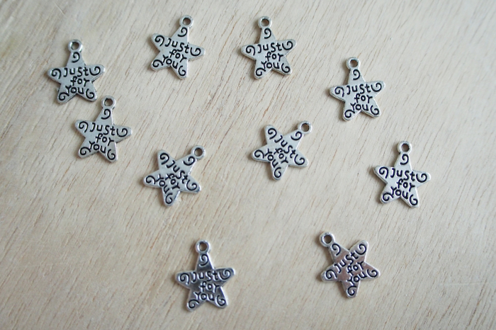 Knitting Charms "Just for you"