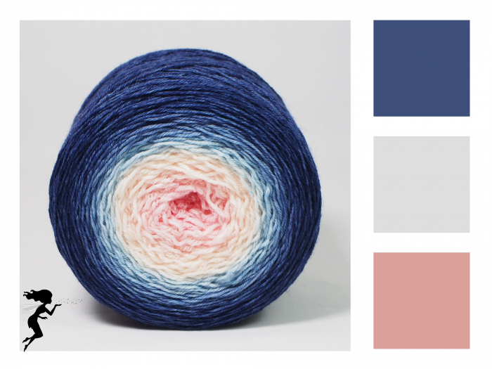 Blossom* Gradient yarn 75/25 Merino/Silk - Fingering