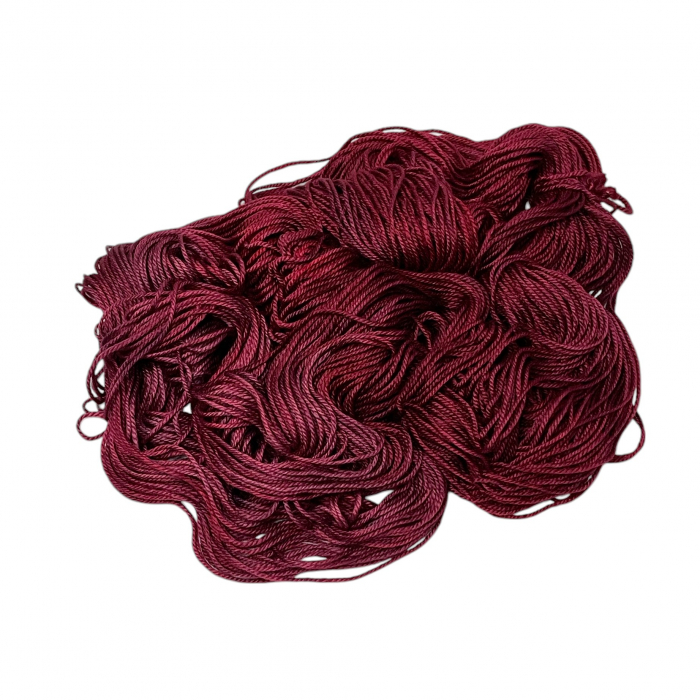 Bordeauxrot - Merino Silk