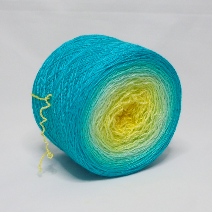 Frühlingstraum* Gradient yarn Merino/Silk - Lace