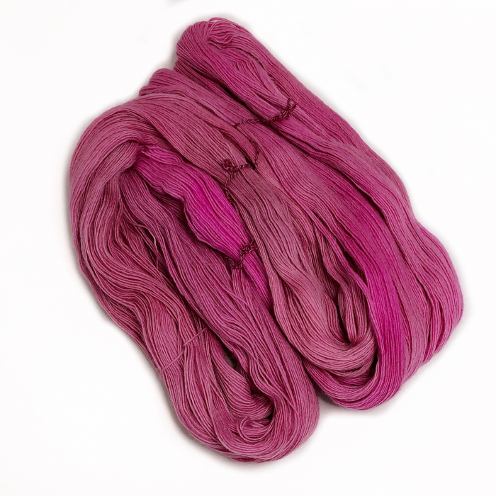 Blütenregen - handdyed yarn, lace weight, merino single ply