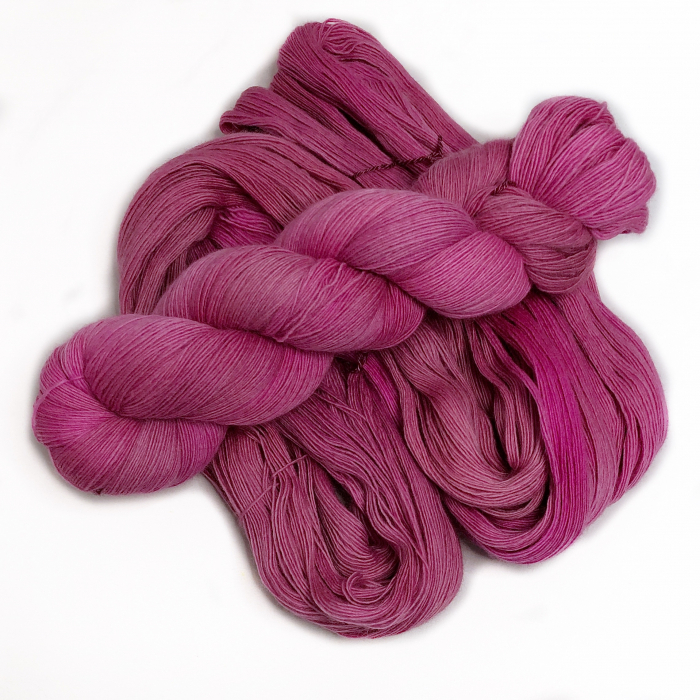 Blütenregen - handdyed yarn, lace weight, merino single ply