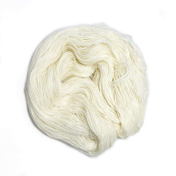 Naturweiß - Merino-Sockyarn, fingering weight