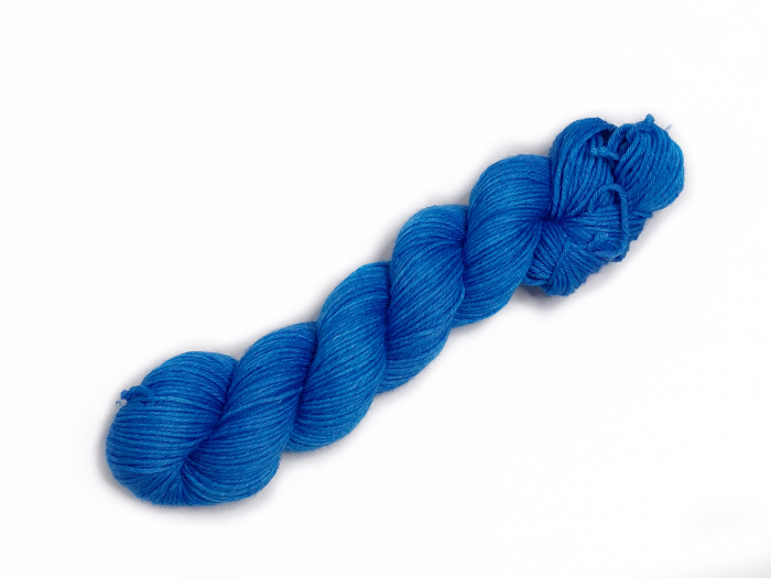 Peacock Blue - 100g Merino-Sockyarn, fingering weight