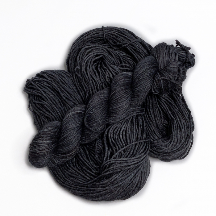 Gunmetal Grey - Merino-Sockenwolle 6-fach