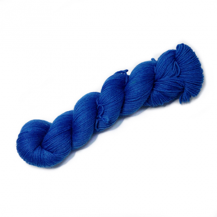 Sapphire Blue - Merino-Sockenwolle 4-fach