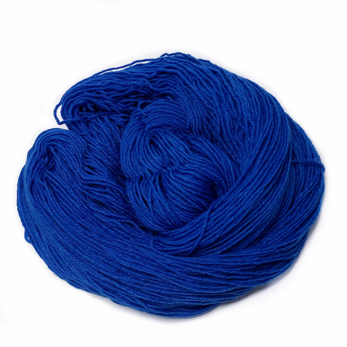 Sapphire Blue - Merino-Sockenwolle 6-fach