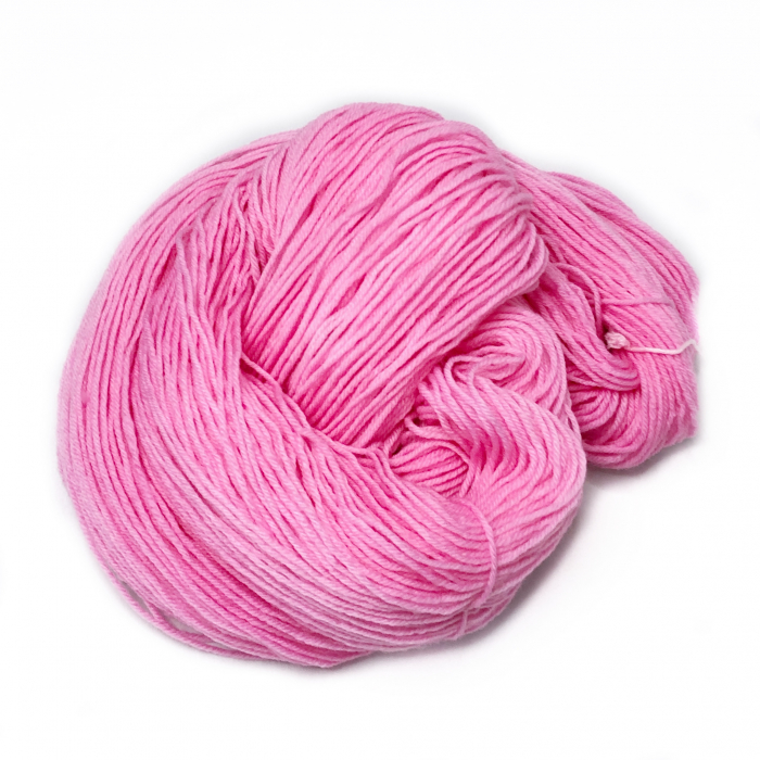 Hot Pink - 100g Merino-Sockenwolle 4-fach