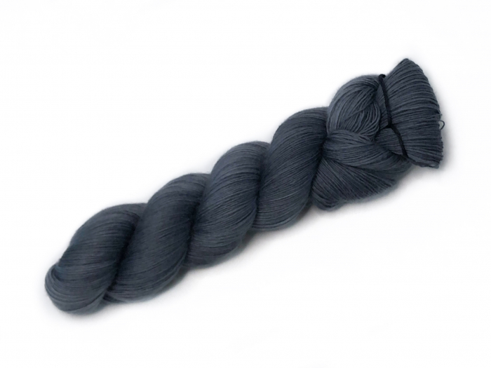 Moonlight Shadow - handdyed yarn, lace weight, merino single ply