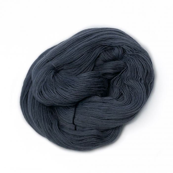 Moonlight Shadow - handdyed yarn, lace weight, merino single ply