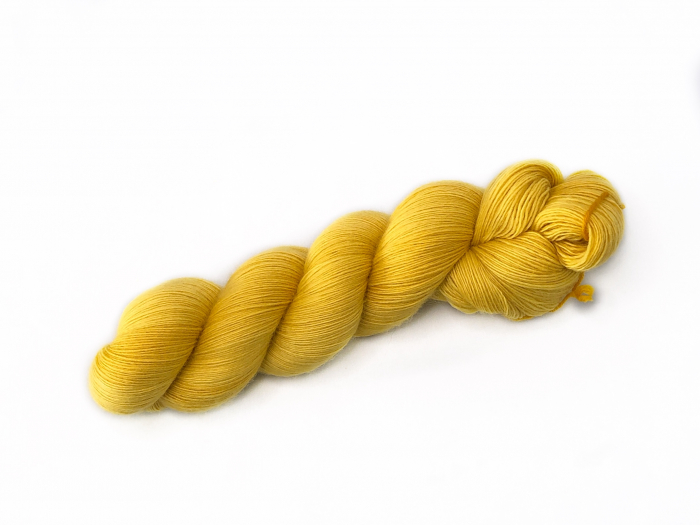 Sunny Day - handdyed yarn, lace weight, merino single ply