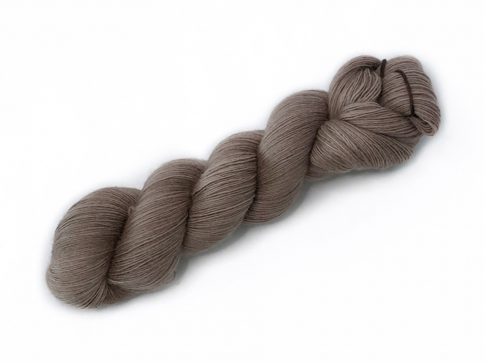 Chocolate Truffles - handdyed yarn, lace weight, merino single ply