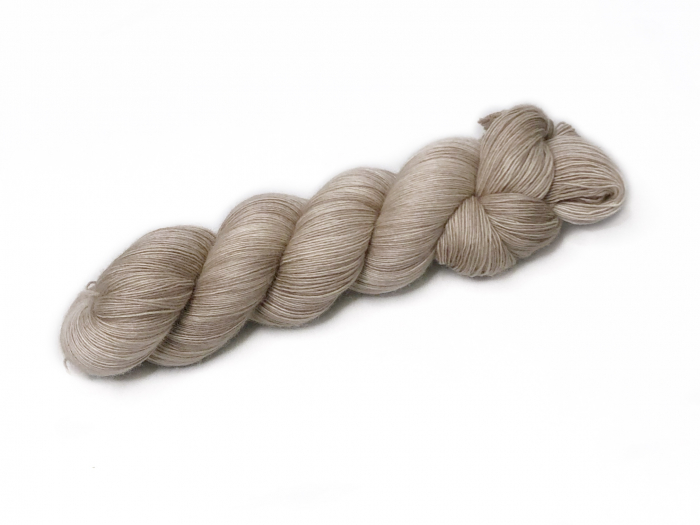 Sand Dune - handdyed yarn, lace weight, merino single ply