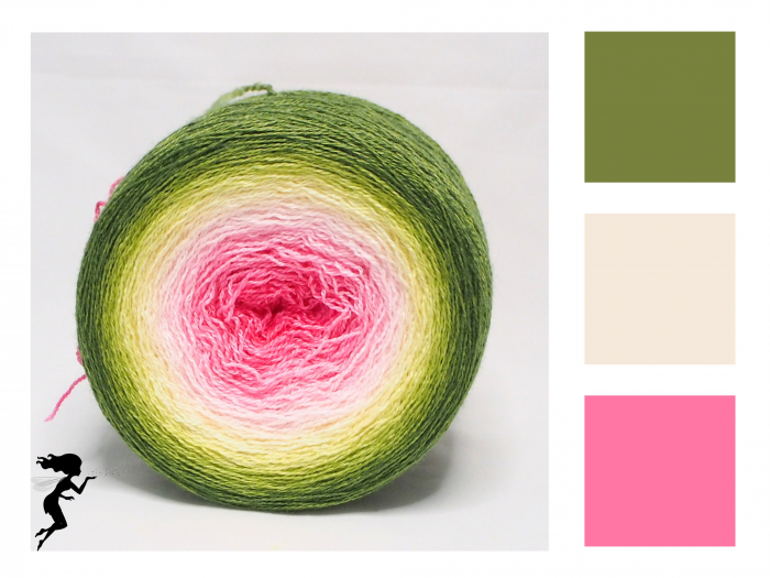 Lily Pond* Gradient yarn Merino/Silk - Lace