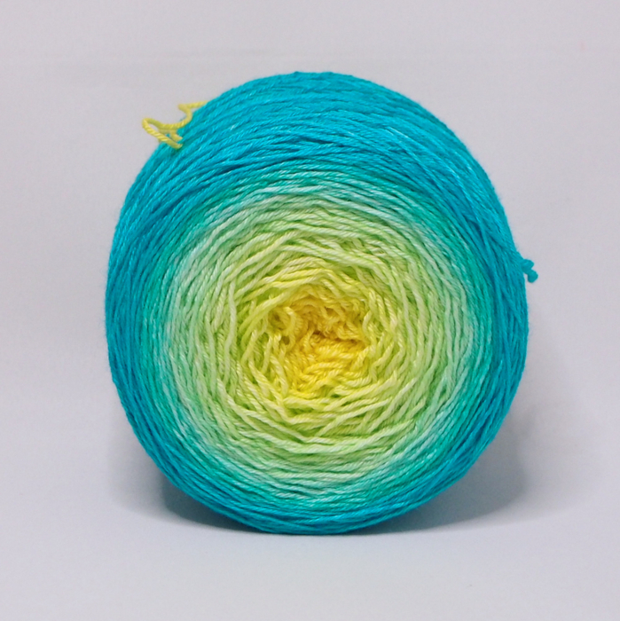 Frühlingstraum* Gradient yarn 75/25 Merino/Silk - Fingering