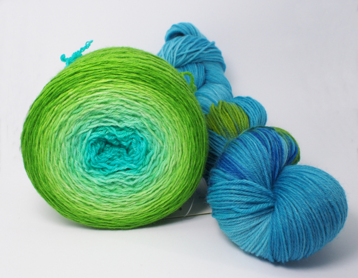 Knitting Set - Magnifica shawl - original colors