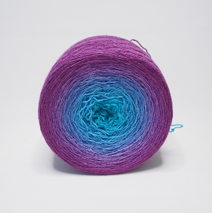 Paradiesvogel - gradient yarn merino/silk lace weight
