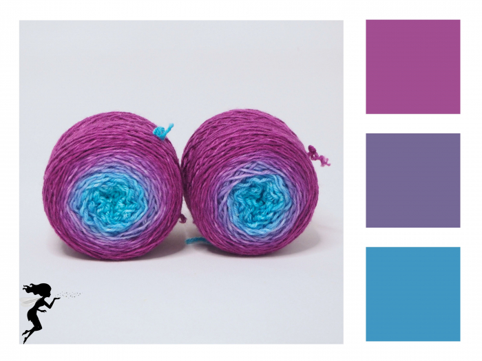 Paradiesvogel - Merino Sockyarn fingering weight