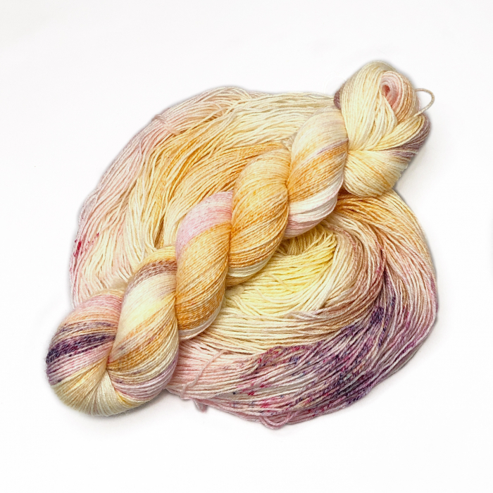 Pfirsichtraum - Merino Cotton Sockyarn fingering weight