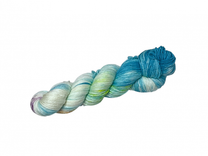 Gartenlust - 100g Merino-Sockenwolle 6-fach, handgefärbt