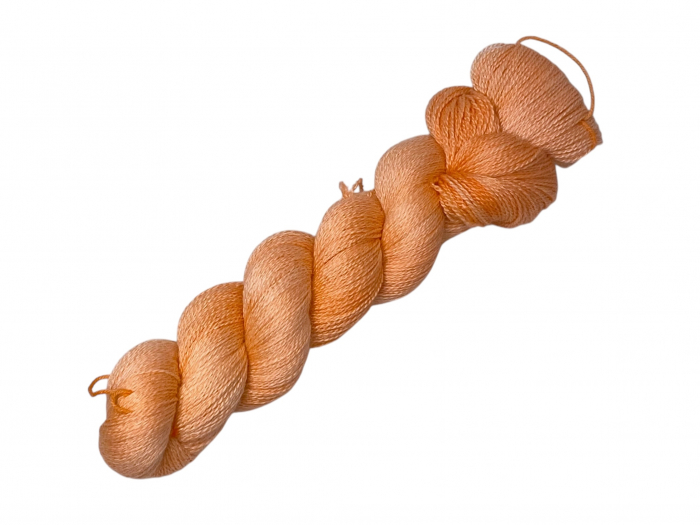 Lachs - Alpaca Silk Lace Yarn