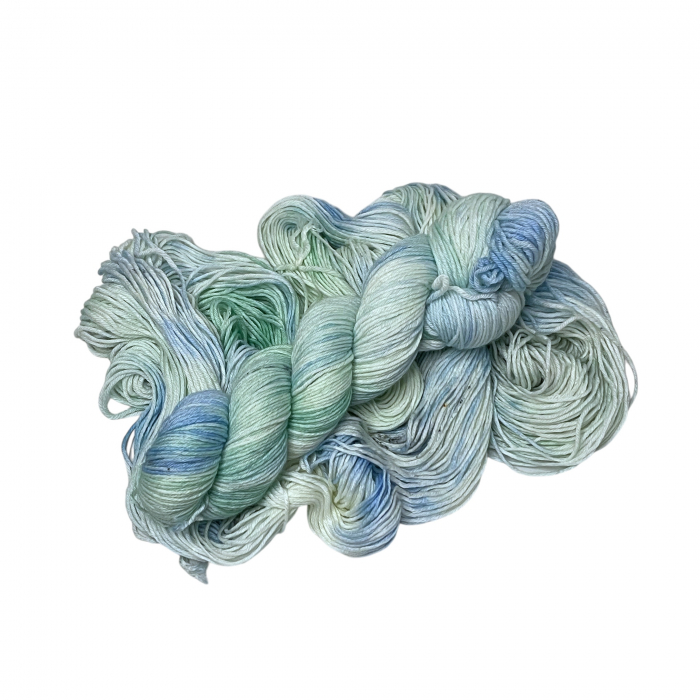 Ein Hauch von Pastell - 100g Merino-Sockenwolle 6-fach