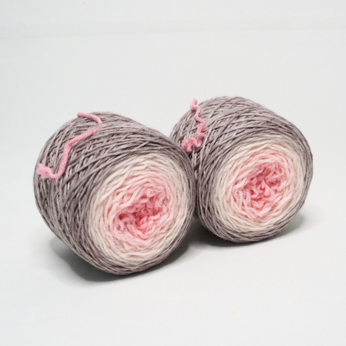 Romance - 2 x 50g Merino-Sockenwolle 6-fach - Farbverlauf