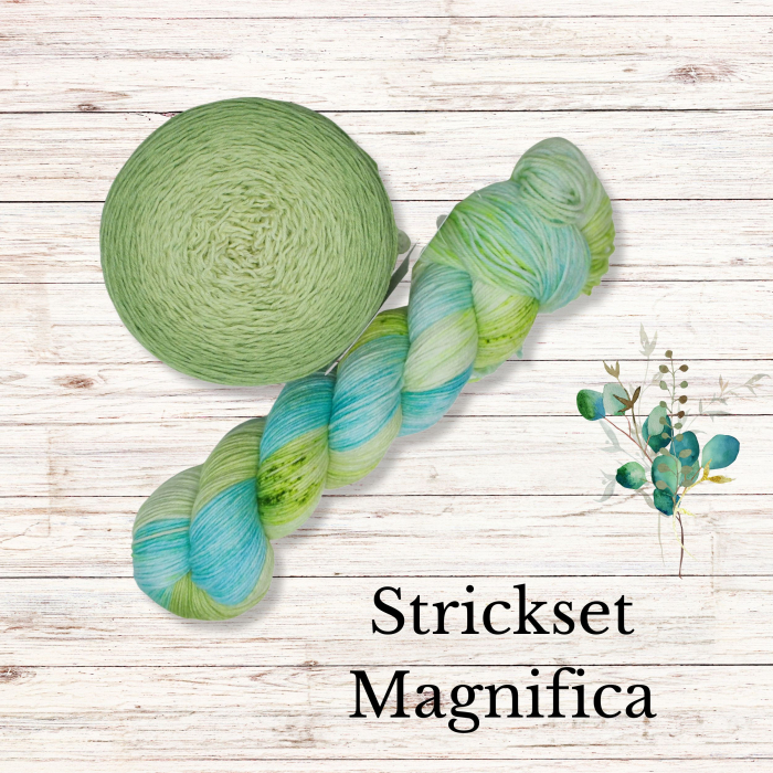 Strickset Tuch Magnifica - Set 12