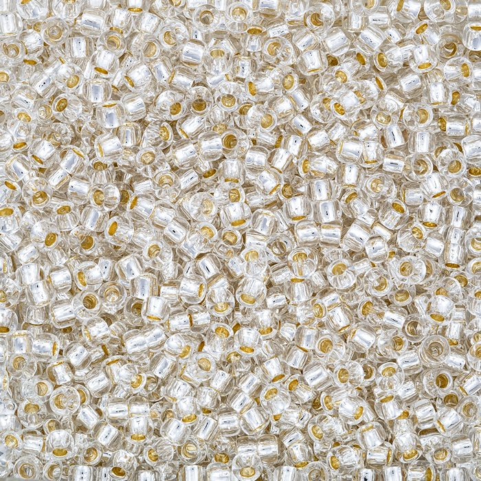 40 g Toho Rocailles Silver lined Crystal TR-06-21