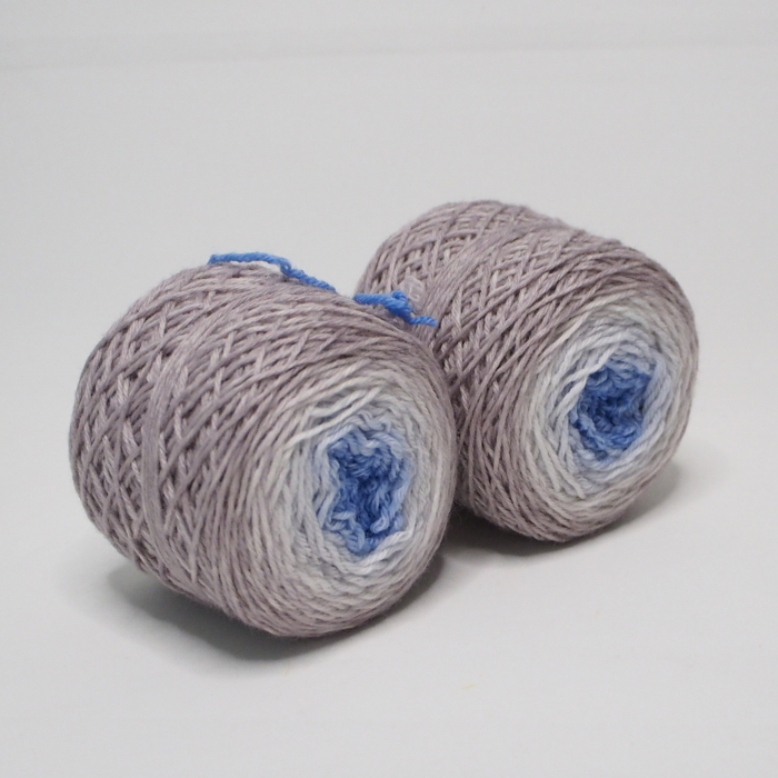 Wintersky - 2 x 50g Merino-Sockenwolle 6-fach - Farbverlauf