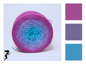 Paradiesvogel 432 m * Gradient yarn Merino-Winter - DK