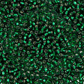 Toho Rocailles Silver Lined Green Emerald TR-06-36